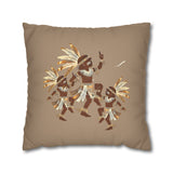 Tribal Fluid Faux Suede Pillowcase
