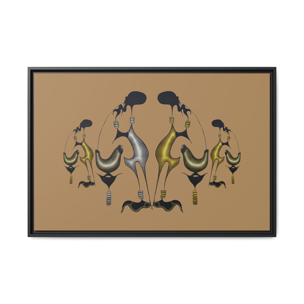 Gathering in Stillness Framed Wall Art
