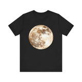 Full Moon Graphic Tee — Vintage Moon Astronomy T‑Shirt