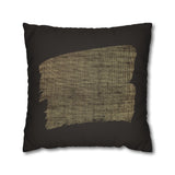 Woven Earth Accent Pillowcase