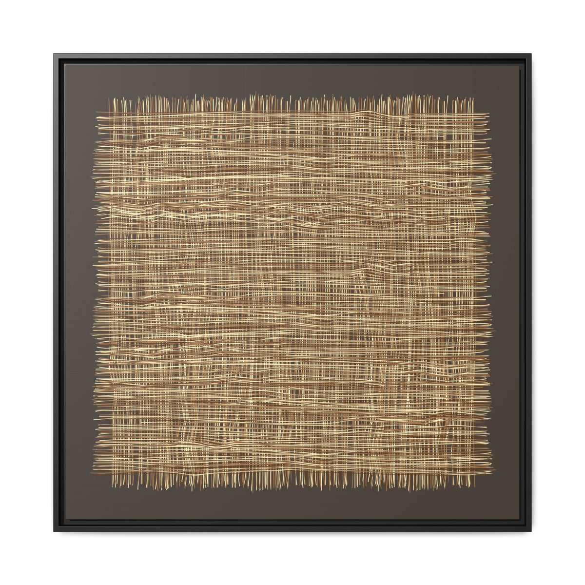 Woven Rhythm Wall Art - A Study in Texture & Stillness