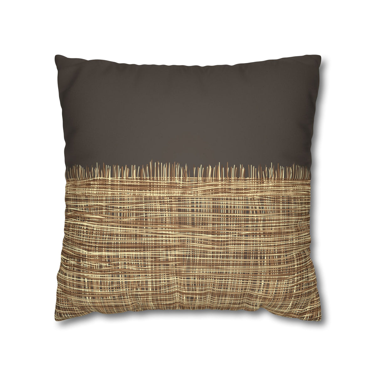 Woven Rhythm Pillow Cover
