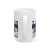 Floral Elegance Ceramic Mug