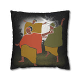 Faux Suede Square Pillowcase