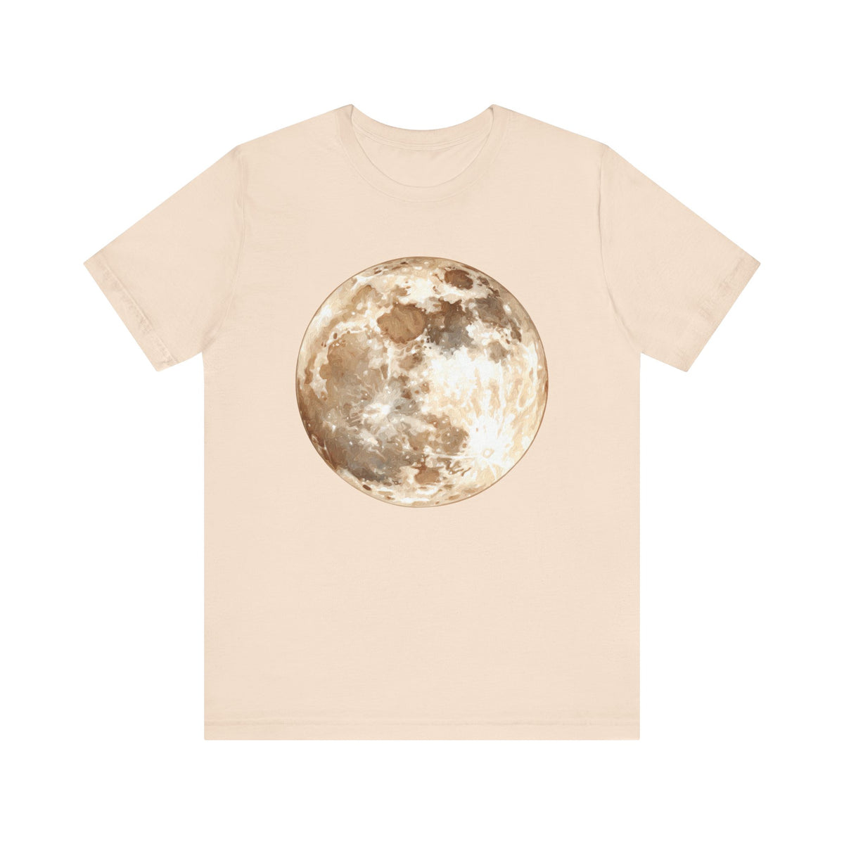 Full Moon Graphic Tee — Vintage Moon Astronomy T‑Shirt