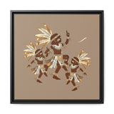 Tribal Fluid  Wall Art - Framed