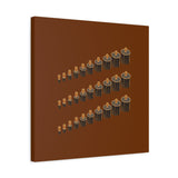 Gathered Rhythm Earth-Tone Wall Art