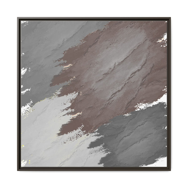 Weathered Layers Canvas Wall Art