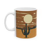 Desert Sunset Ceramic Mug
