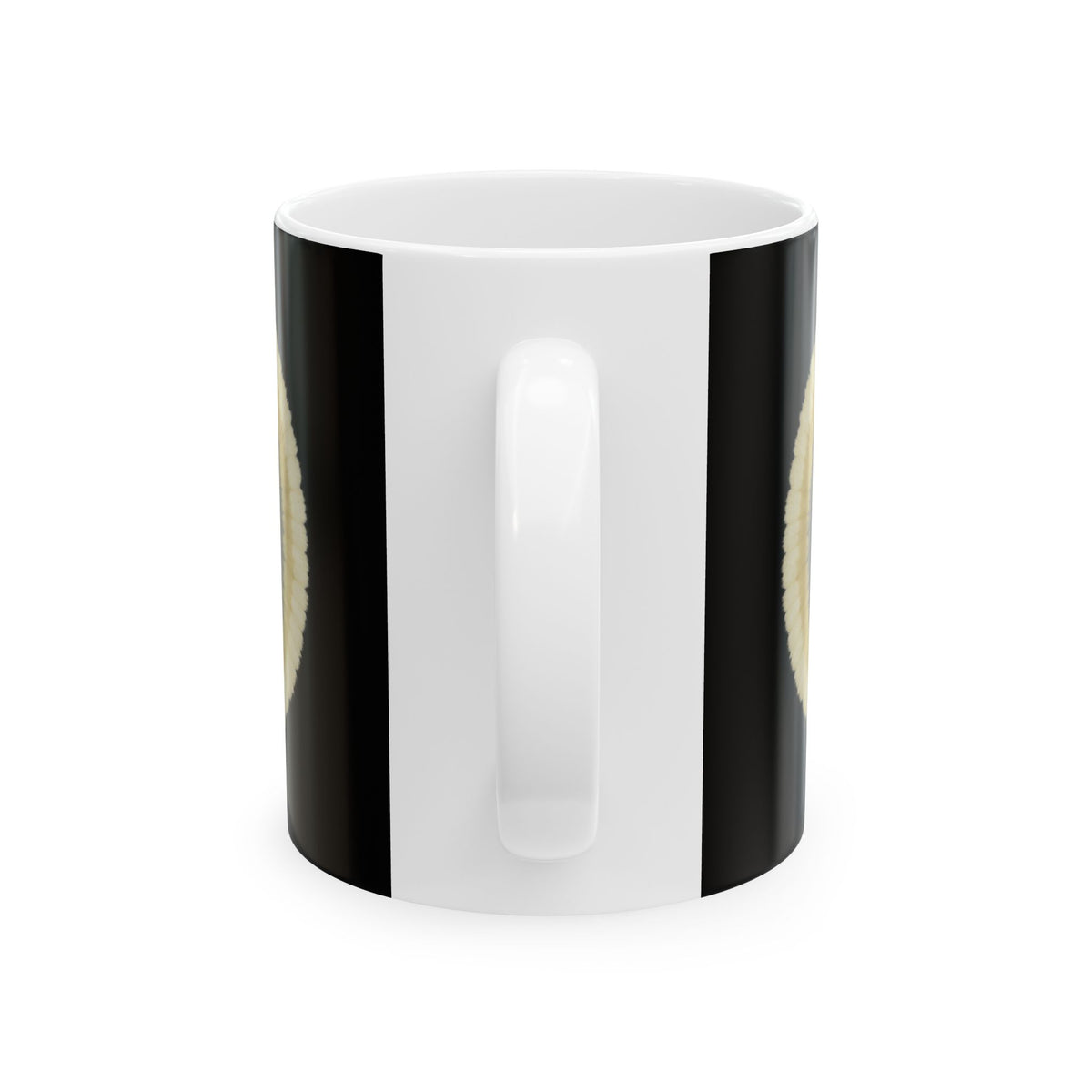 Eclipse Bloom Black Mug