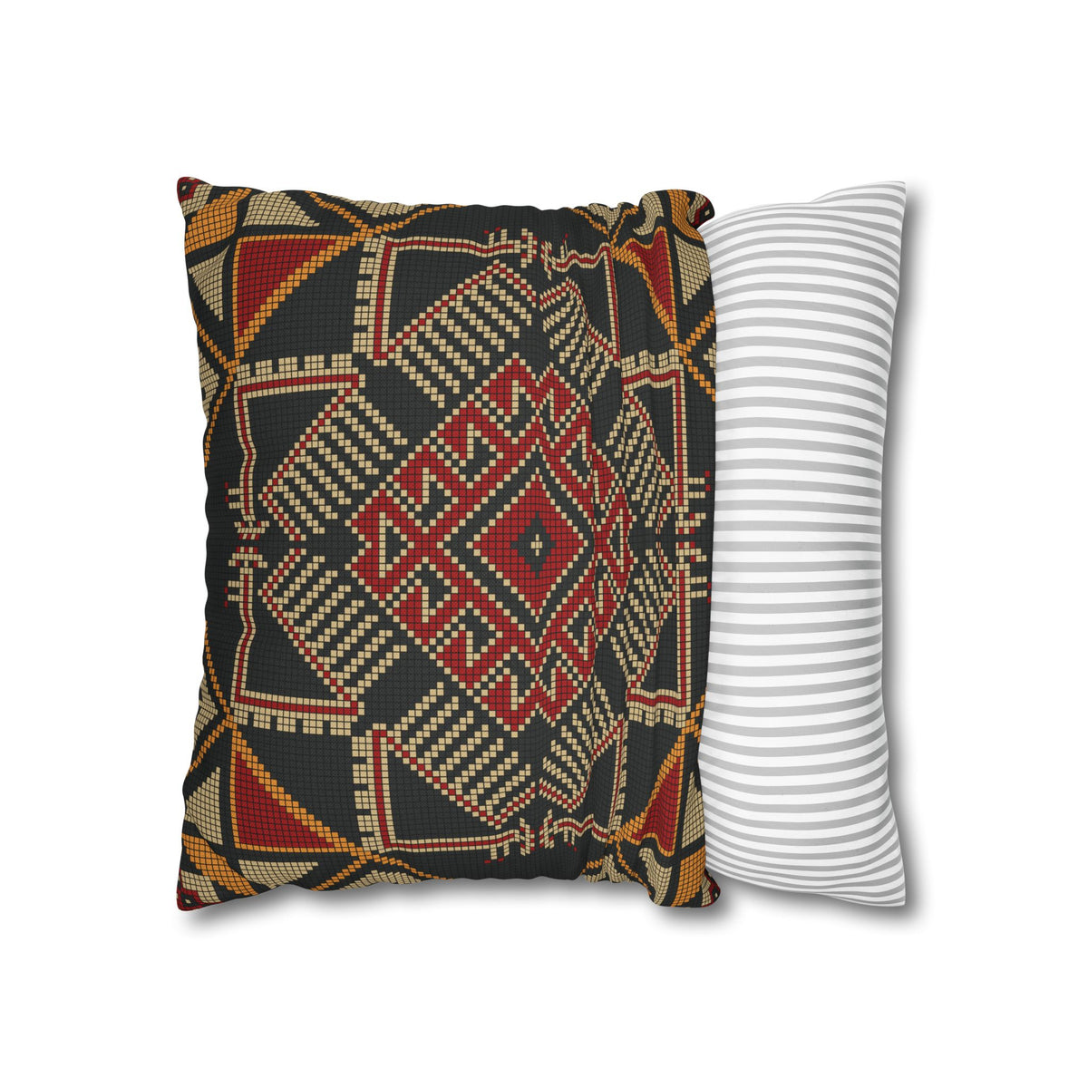 Spun Polyester Square Pillowcase