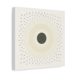 Quiet Orbit Mandala Design Canvas