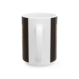 Desert Sunset Ceramic Mug — Southwestern Cactus Coffee Cup (11oz/15oz)
