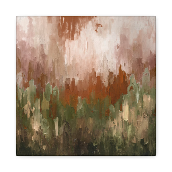 Autumn Canopy Abstract Landscape Wall Art