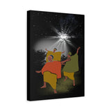 Moon Dance Matte Canvas Print