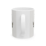 Gathering in Stillness White Ceramic Mug