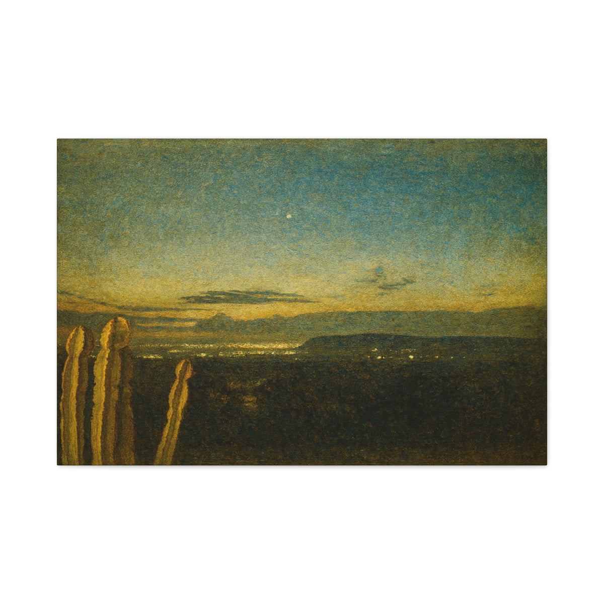 Desert Twilight Canvas Print