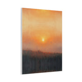 Sunrise Mist Matte Canvas Art