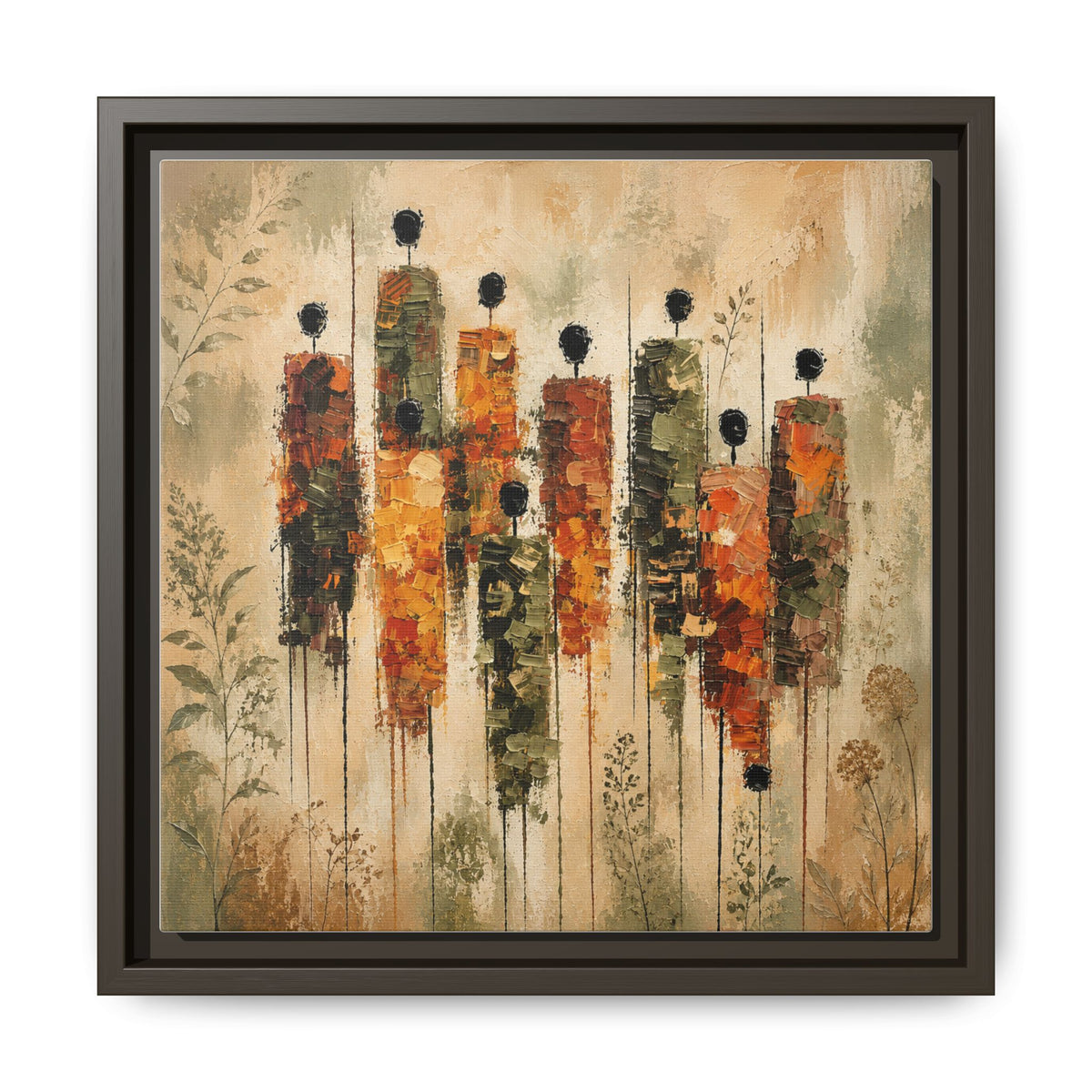 Gathered Earth Matte Canvas