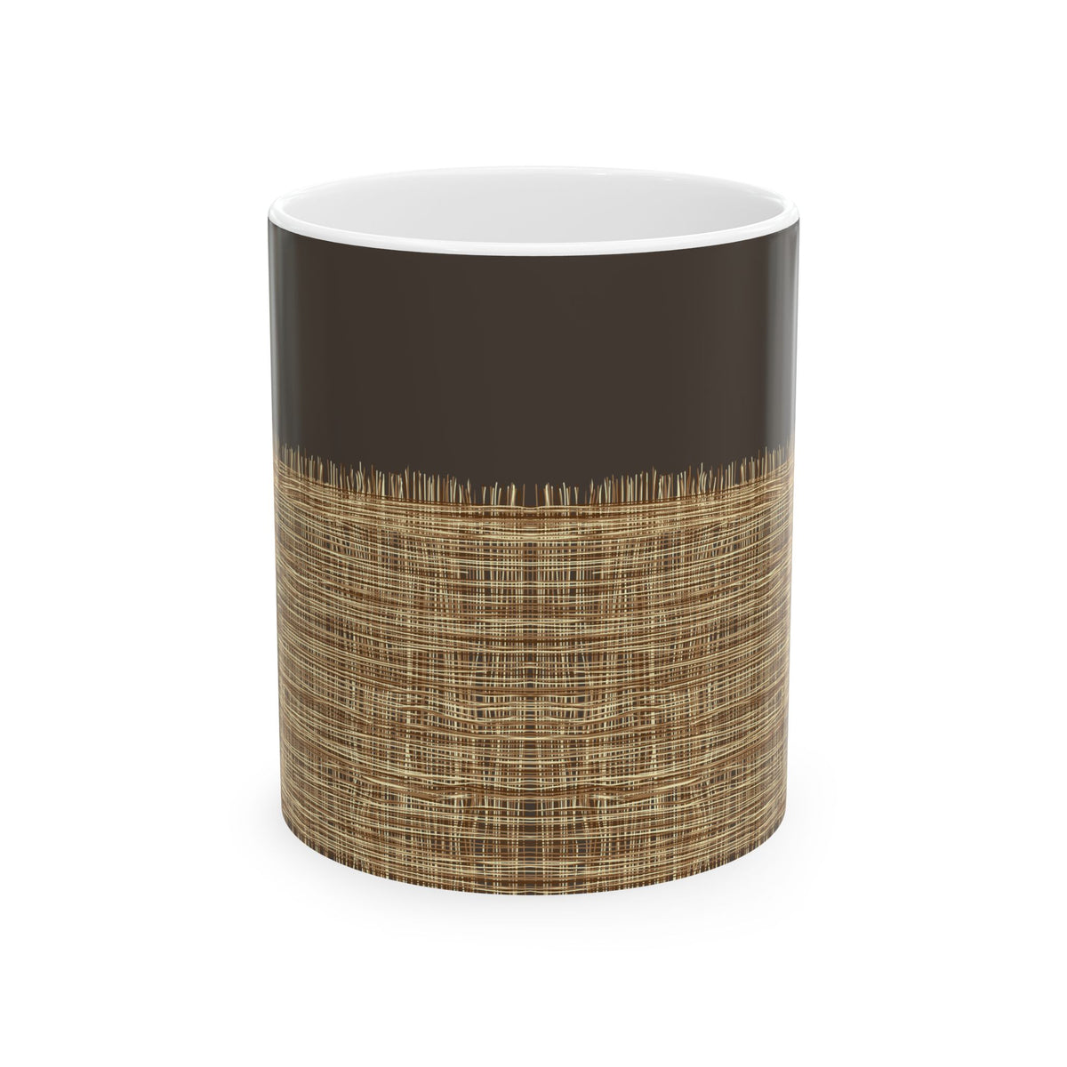 Woven Rhythm Morning Mug