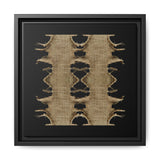 Woven Echo Canvas Wall Decor