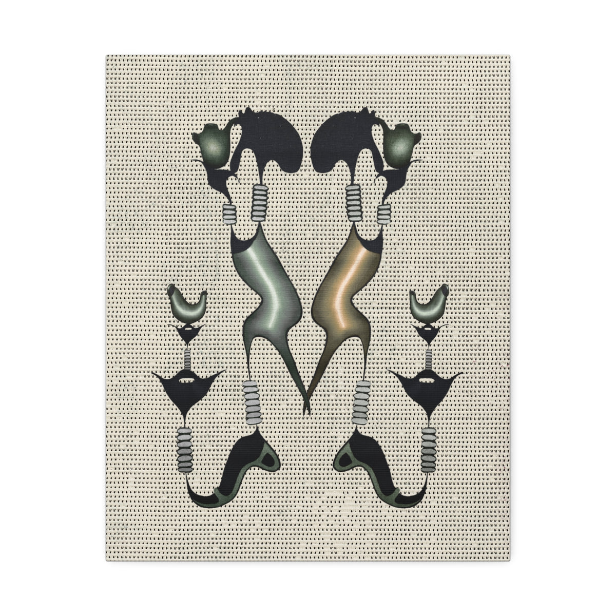 Rooted Echo Canvas Wall Art