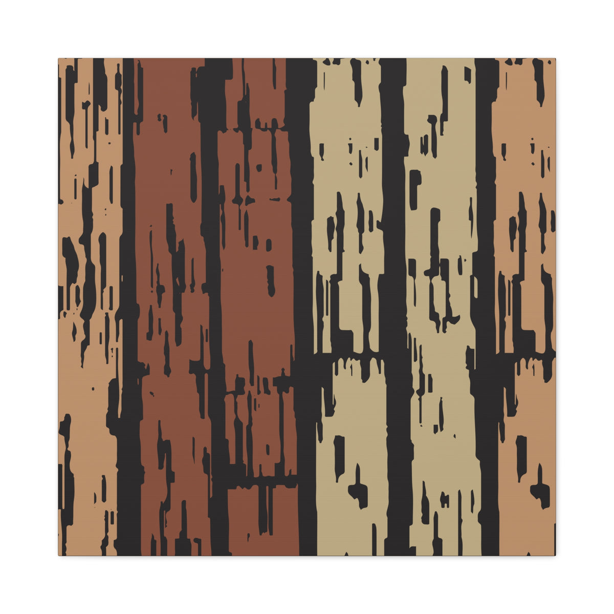Rustic Woodgrain Canvas Wall Art – Matte Stretched 1.25"
