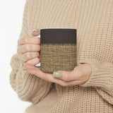 Woven Rhythm Morning Mug