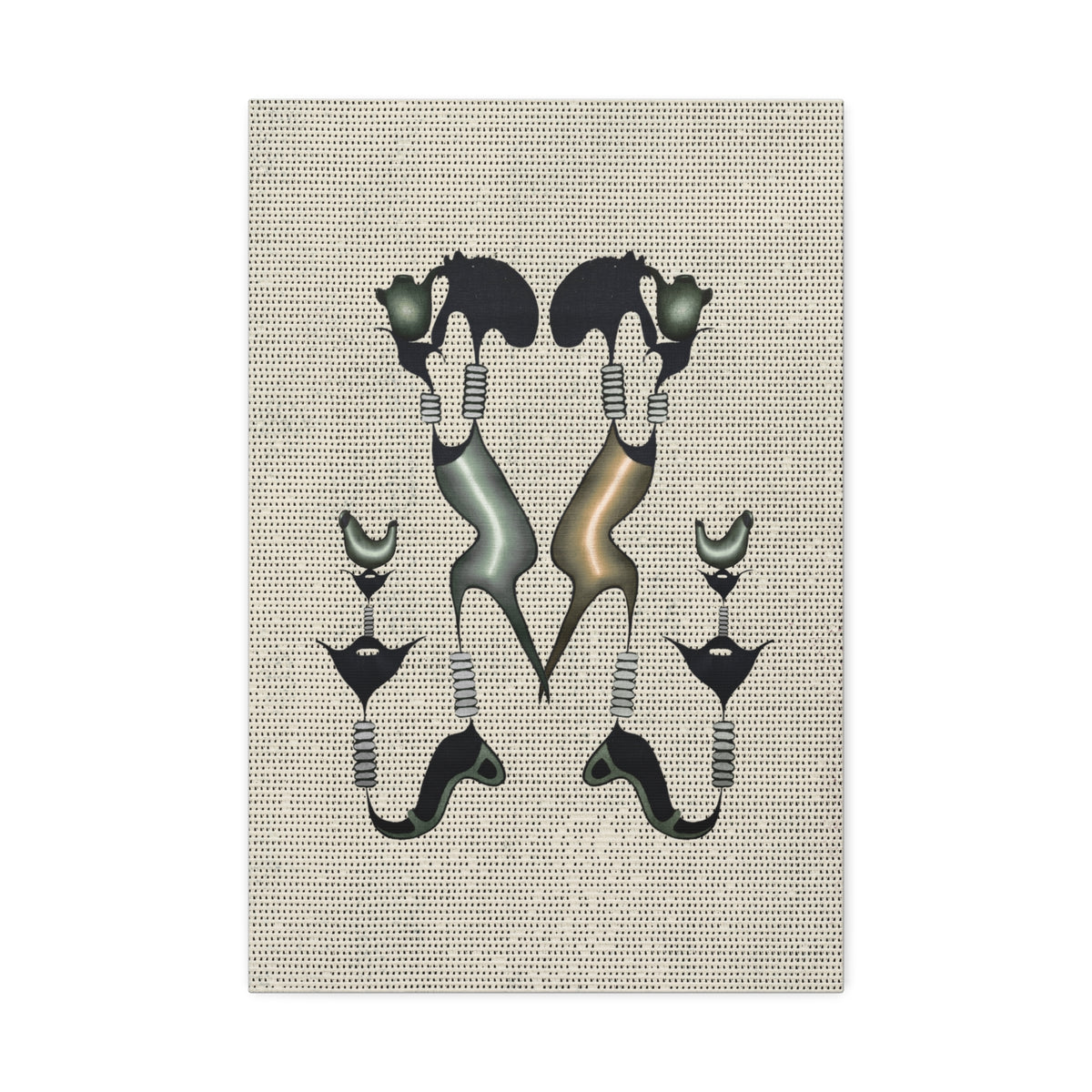 Rooted Echo Canvas Wall Art