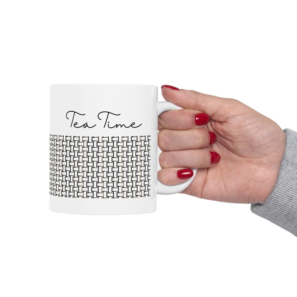 Chic Textured Ceramic Mug, Modern Coffee Cup, Gifts for Coffee Lovers, Minimalist Tea Mug, Home Decor, Stylish Drinkware