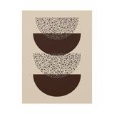 Grounded Rhythm Wall Art - Neutral Abstract Geometric Canvas