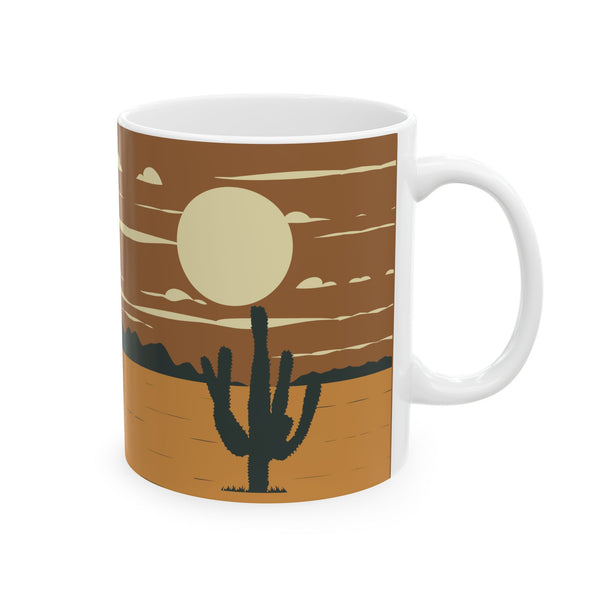Desert Sunset Ceramic Mug