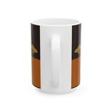 African Savanna Ceramic Mug — Sunset Acacia Tree Coffee Cup (11oz, 15oz)