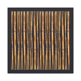 Bamboo Stripe Matte Canvas Print — Stretched Wall Art (1.25")