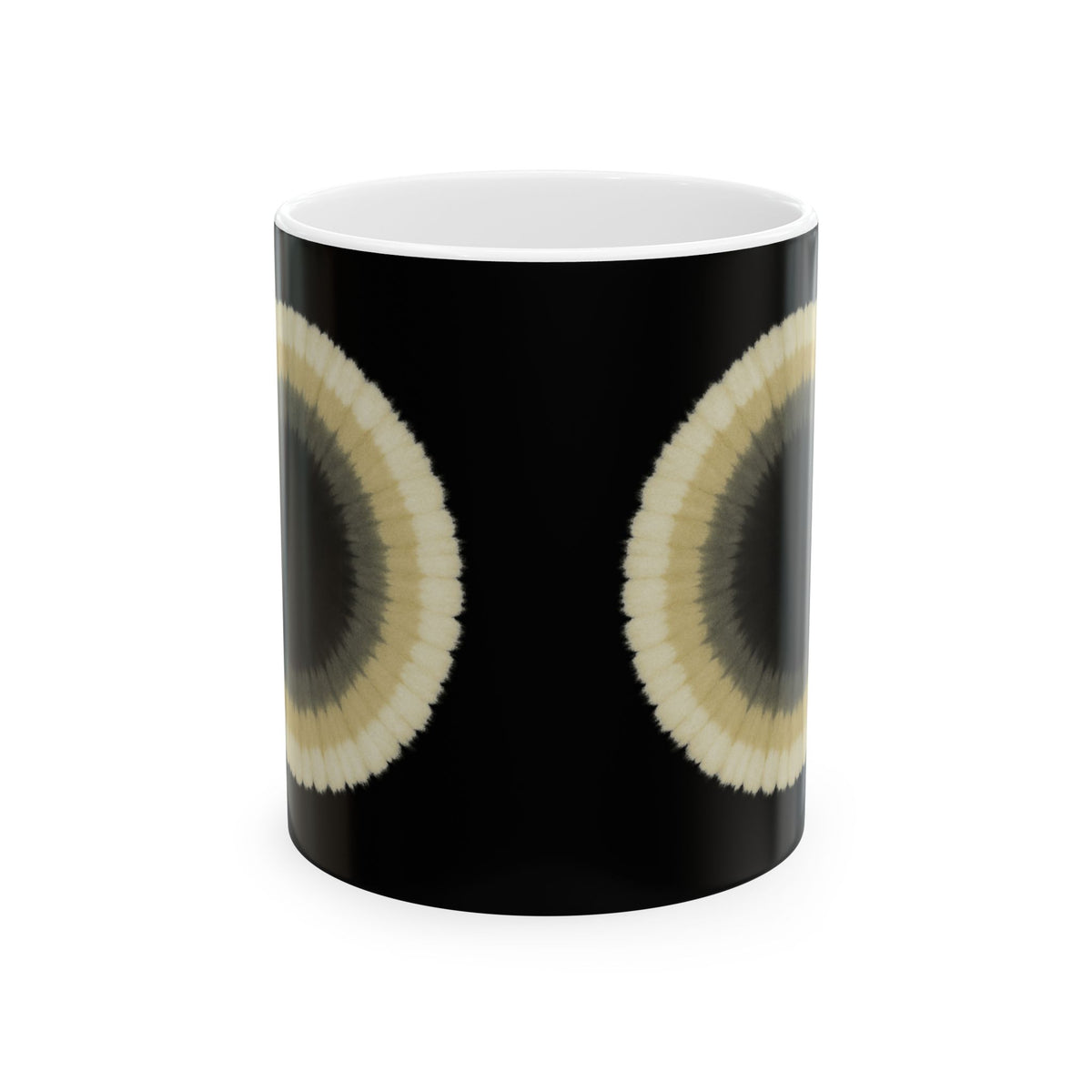 Eclipse Bloom Black Mug