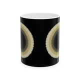 Eclipse Bloom Black Mug