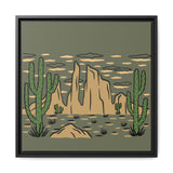 Silent Mesa Framed Wall Art