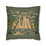 Silent Mesa - Canyon Rest Throw Pillow Cover