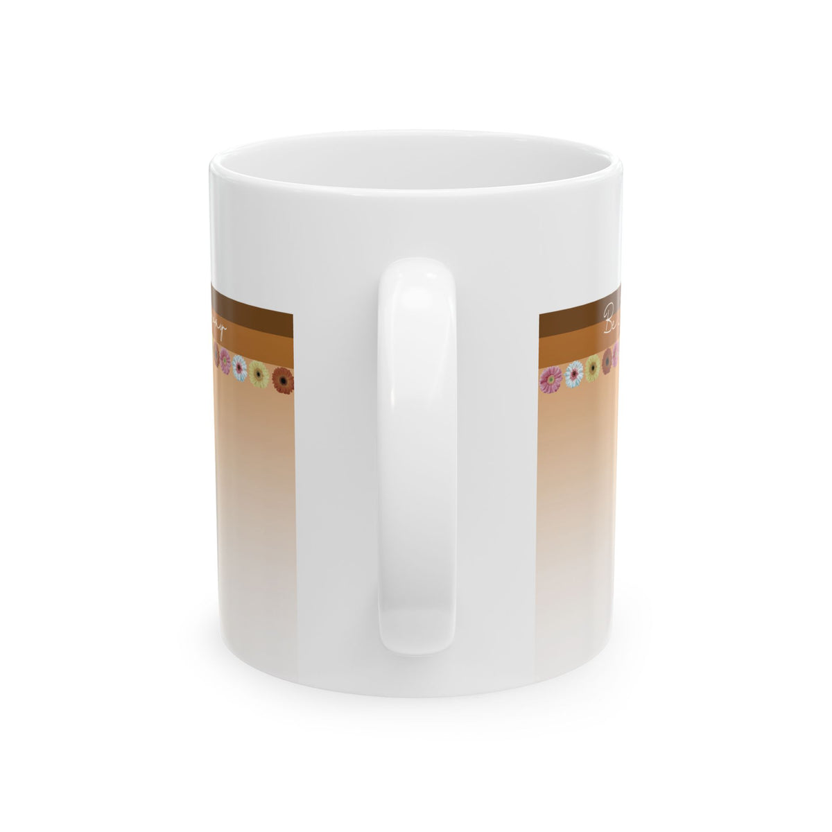 Mug - 'Be Kind Anyway' Floral Design Earthy Colors Motivational Gift