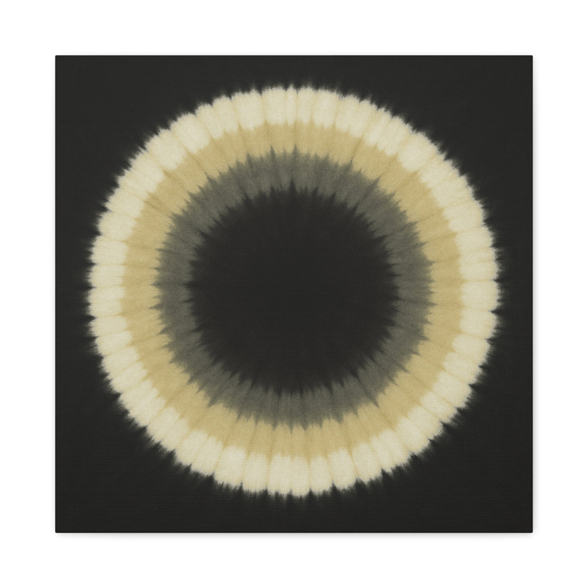 Eclipse Bloom Wall Canvas - Frameless