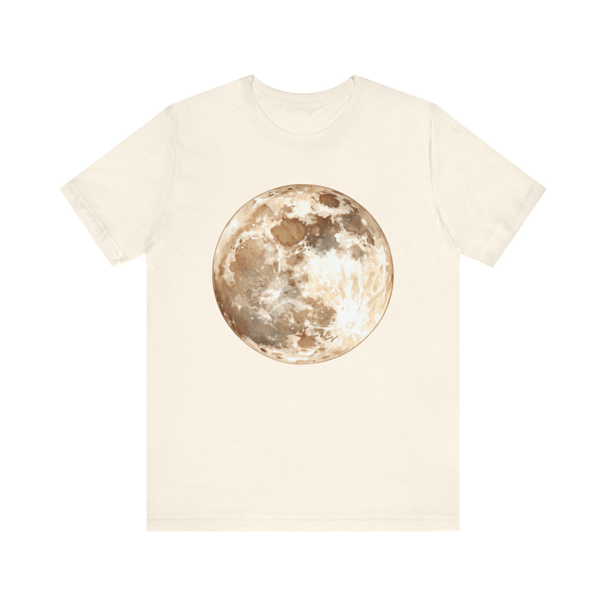 Full Moon Graphic Tee — Vintage Moon Astronomy T‑Shirt