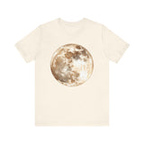 Full Moon Graphic Tee — Vintage Moon Astronomy T‑Shirt