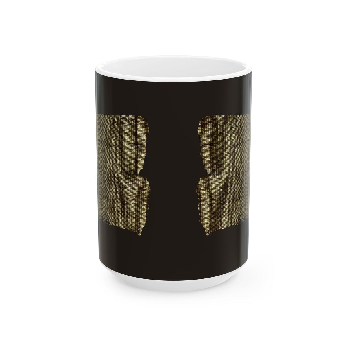 Woven Earth Stoneware Mug