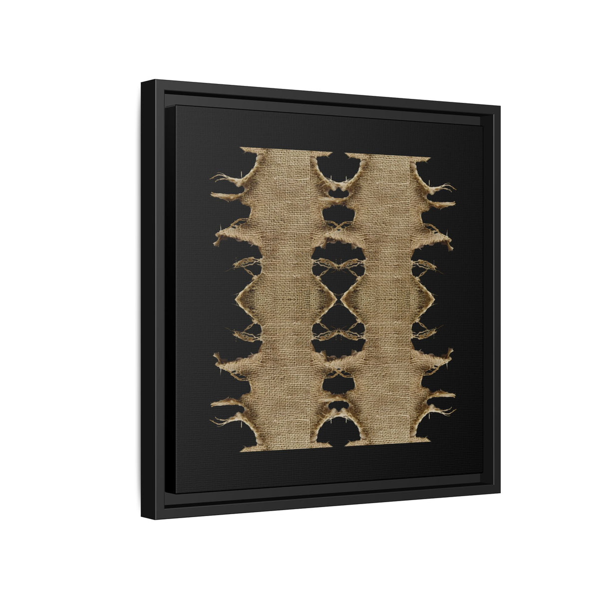 Woven Echo Canvas Wall Decor