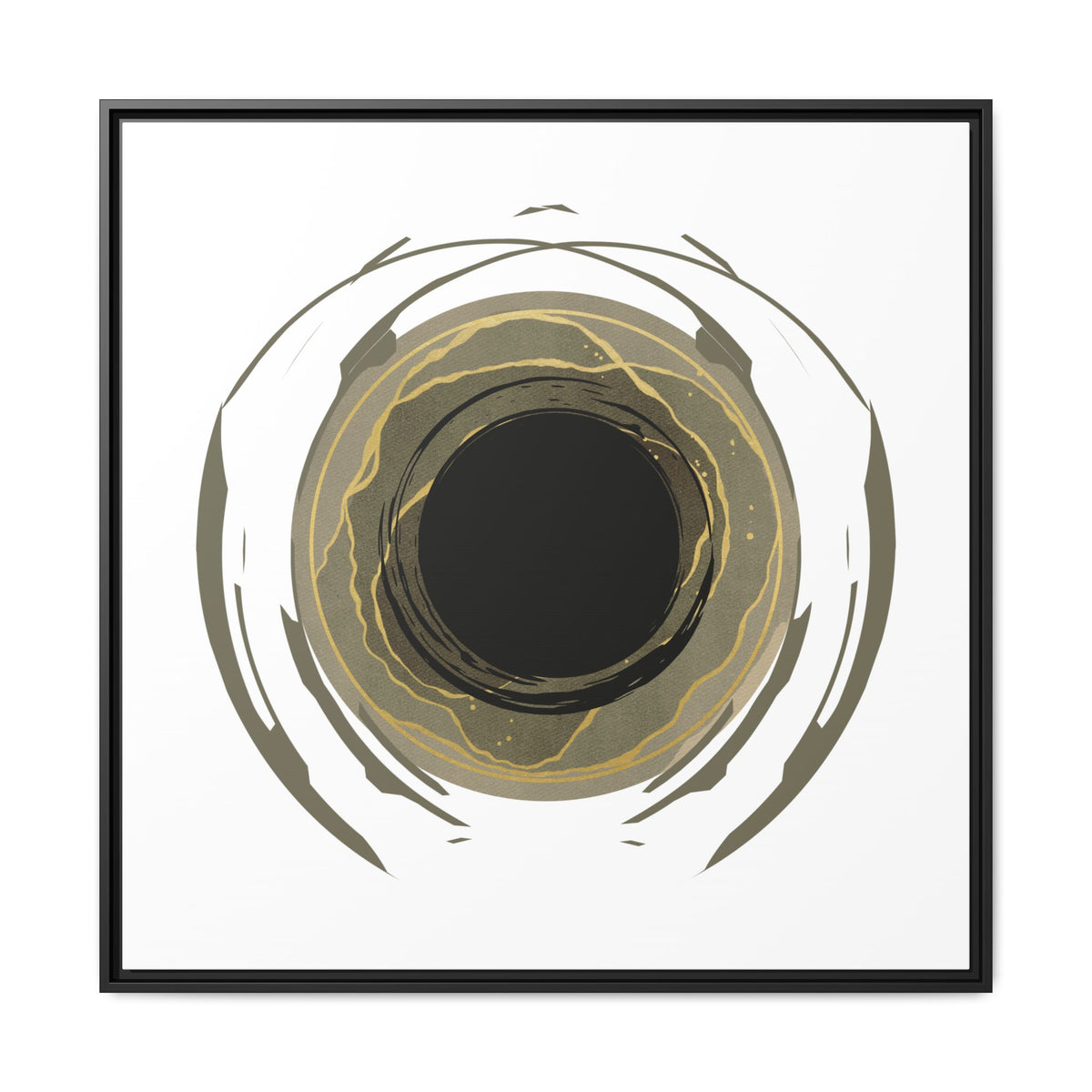 Earth Core Matte Canvas Wall Art