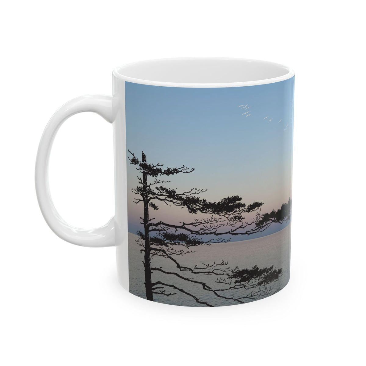 Serene Nature Ceramic Mug