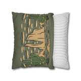 Silent Mesa - Canyon Rest Throw Pillow Cover