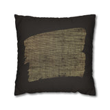 Woven Earth Accent Pillowcase