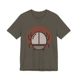 Minimalist Scarab Beetle Tee — Mystic Moon & Antler Boho Graphic Shirt