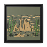 Silent Mesa Framed Wall Art